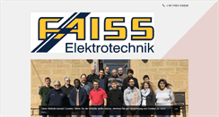 Desktop Screenshot of elektro-faiss.de