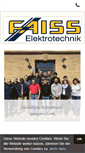 Mobile Screenshot of elektro-faiss.de
